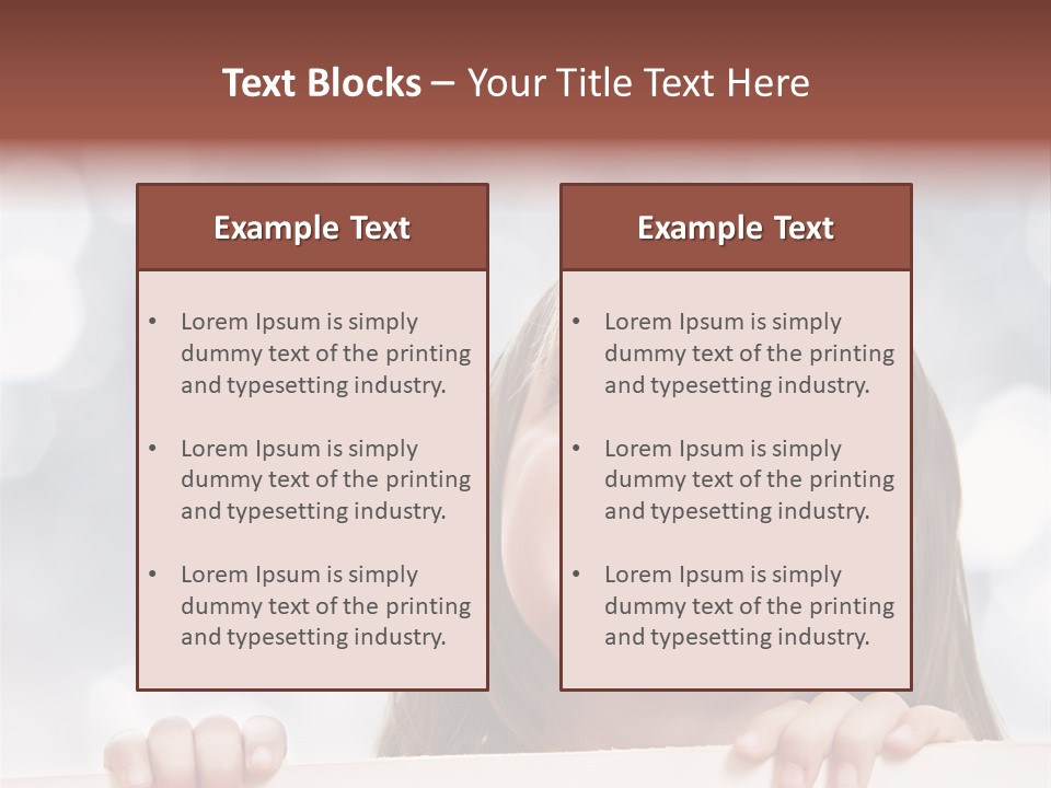 Christmastime Beautiful Empty Space PowerPoint Template