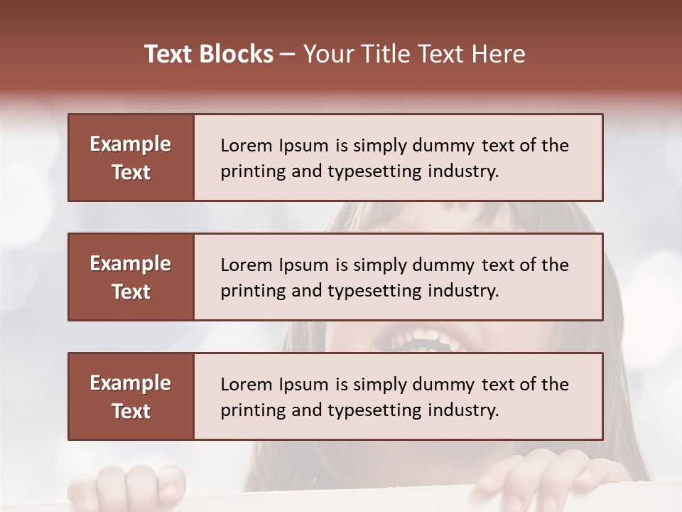 Christmastime Beautiful Empty Space PowerPoint Template