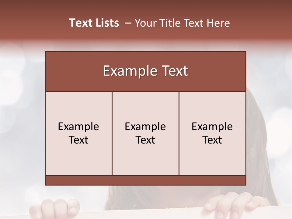 Christmastime Beautiful Empty Space PowerPoint Template