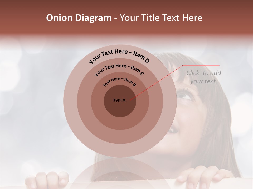 Christmastime Beautiful Empty Space PowerPoint Template