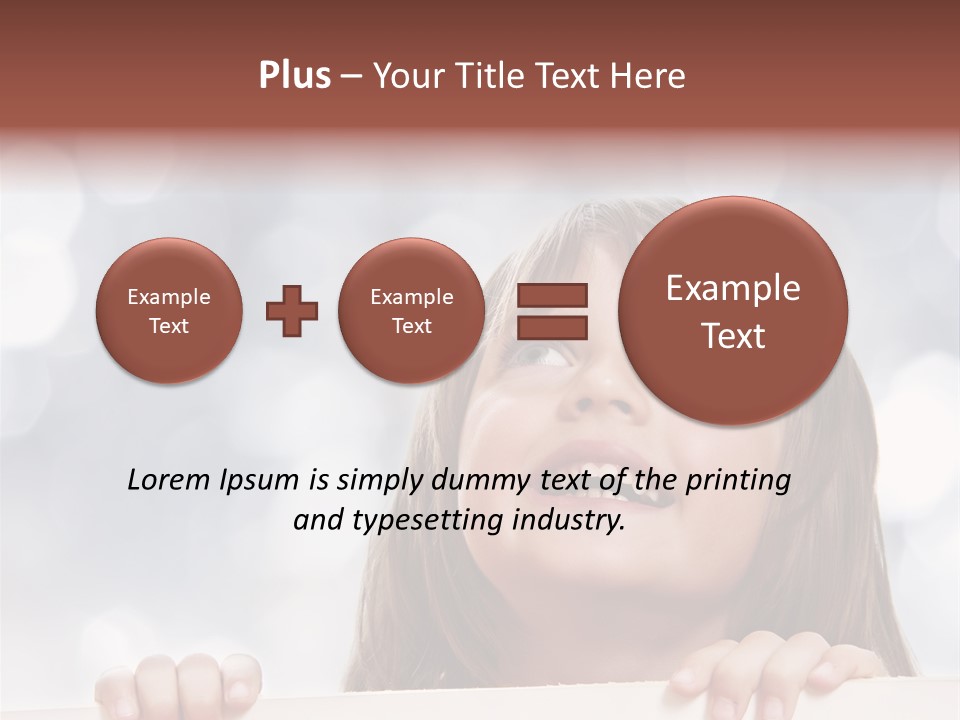 Christmastime Beautiful Empty Space PowerPoint Template