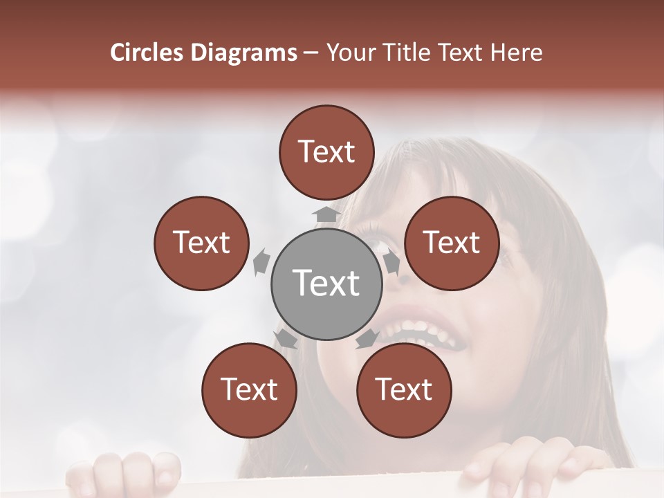 Christmastime Beautiful Empty Space PowerPoint Template