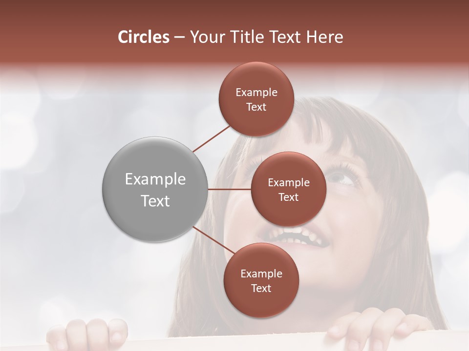 Christmastime Beautiful Empty Space PowerPoint Template