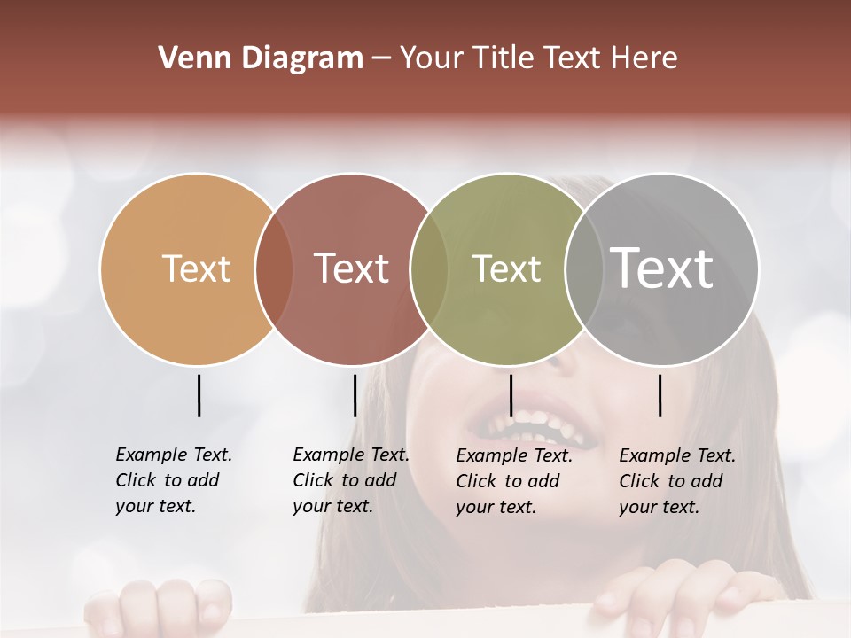 Christmastime Beautiful Empty Space PowerPoint Template