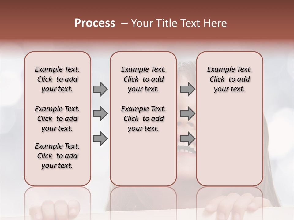Christmastime Beautiful Empty Space PowerPoint Template