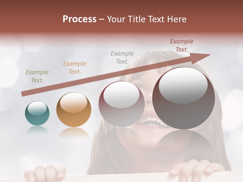 Christmastime Beautiful Empty Space PowerPoint Template