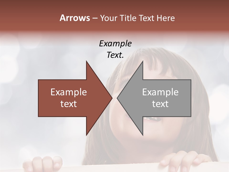 Christmastime Beautiful Empty Space PowerPoint Template