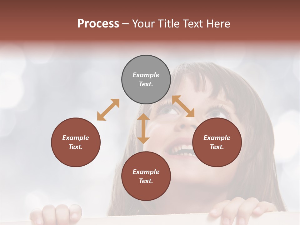 Christmastime Beautiful Empty Space PowerPoint Template