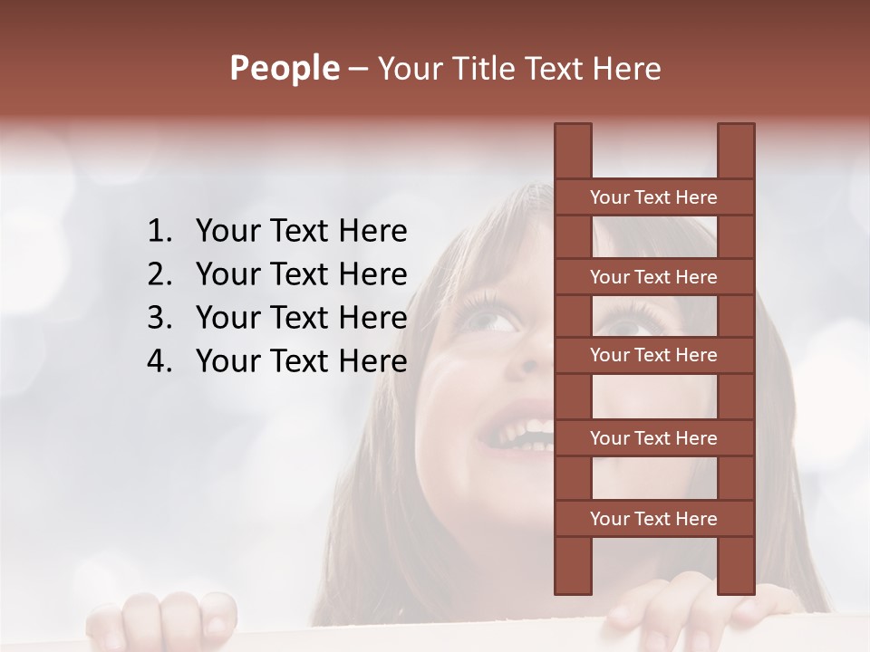 Christmastime Beautiful Empty Space PowerPoint Template