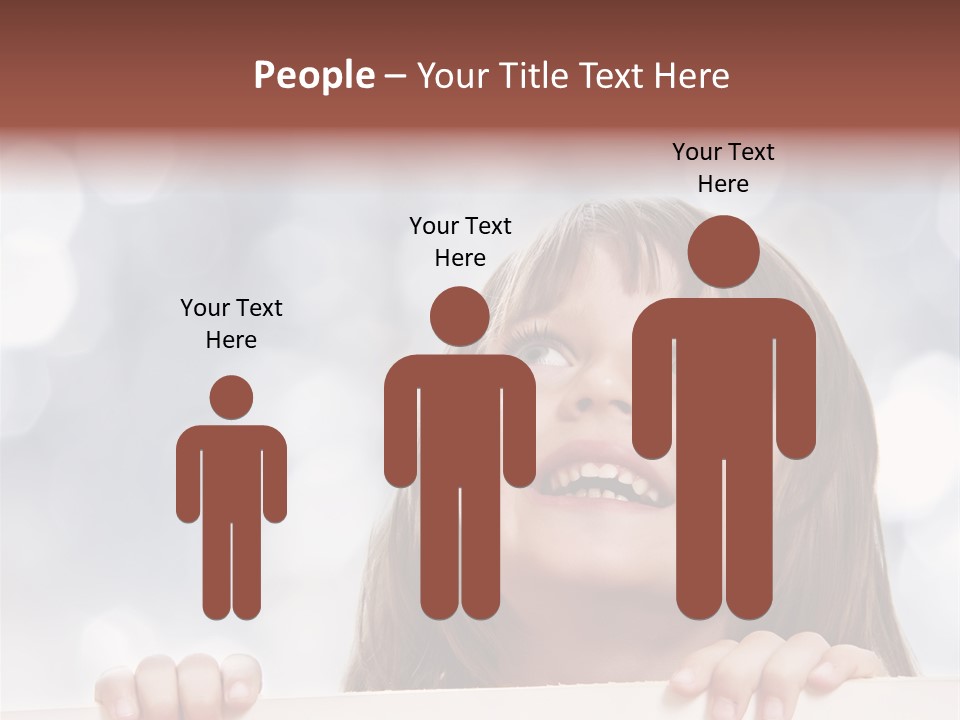 Christmastime Beautiful Empty Space PowerPoint Template