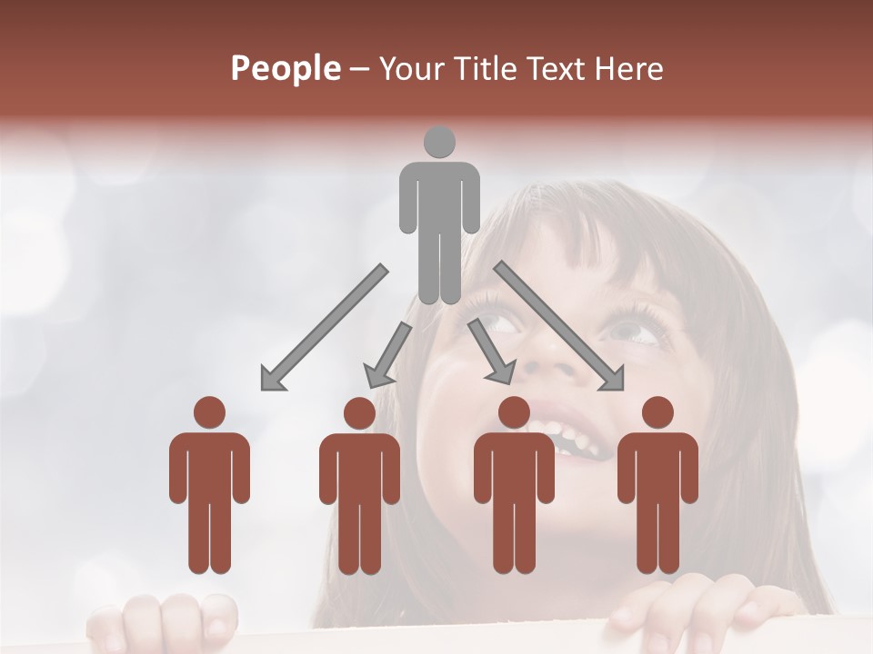 Christmastime Beautiful Empty Space PowerPoint Template