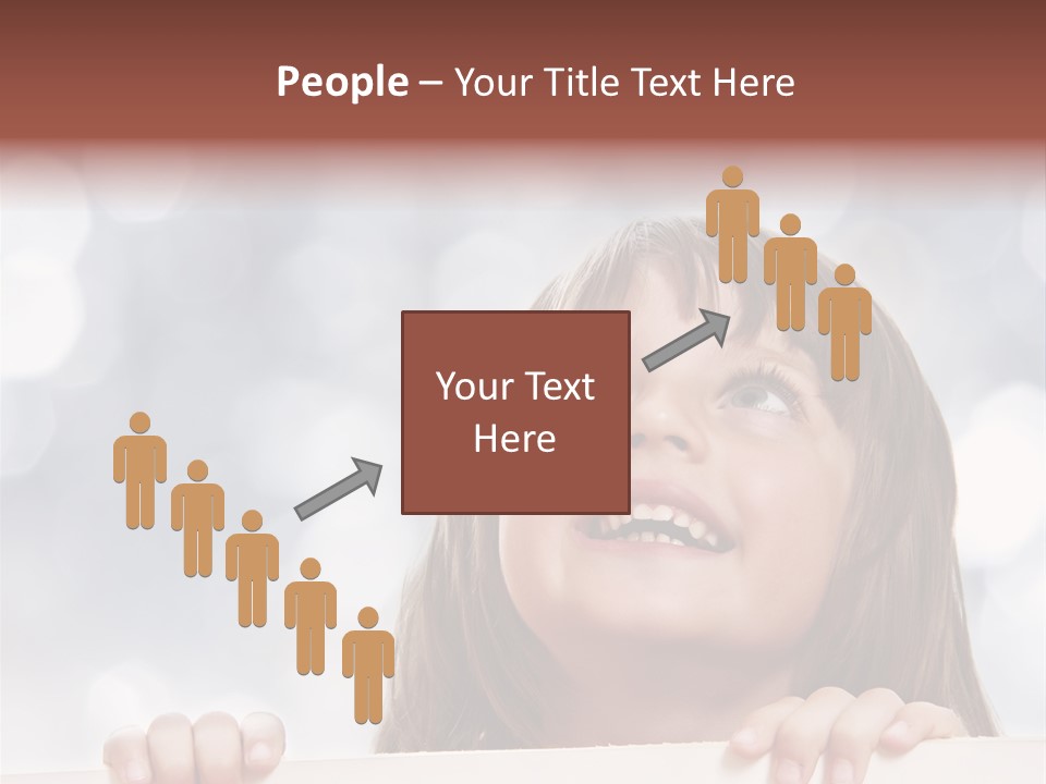 Christmastime Beautiful Empty Space PowerPoint Template