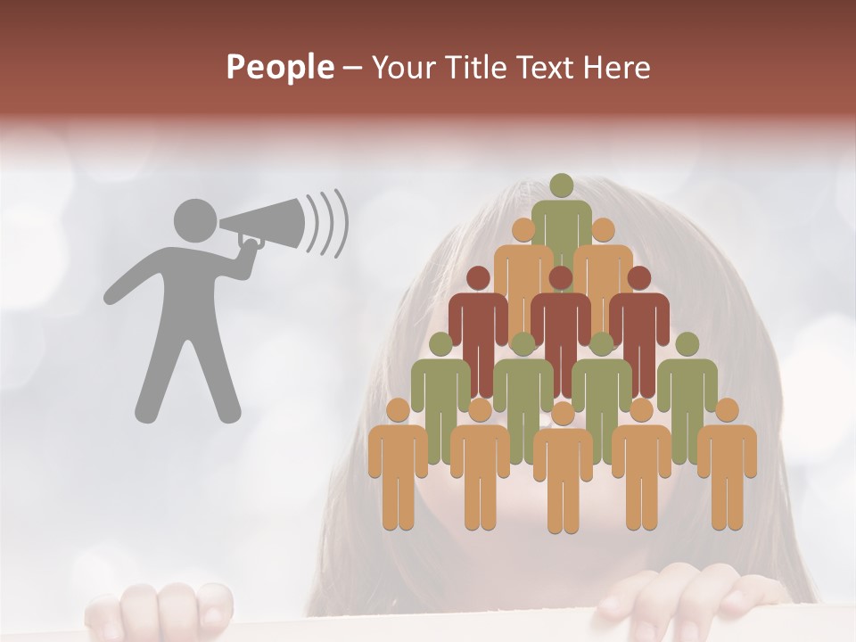 Christmastime Beautiful Empty Space PowerPoint Template