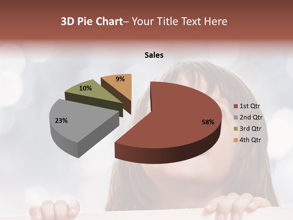 Christmastime Beautiful Empty Space PowerPoint Template