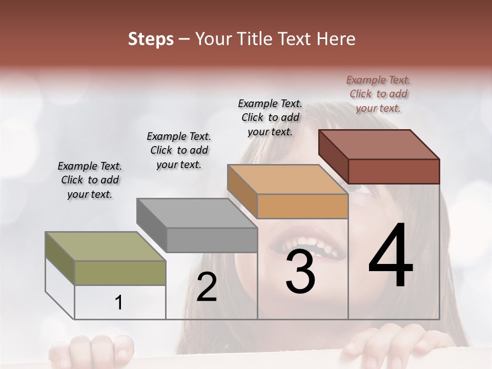 Christmastime Beautiful Empty Space PowerPoint Template