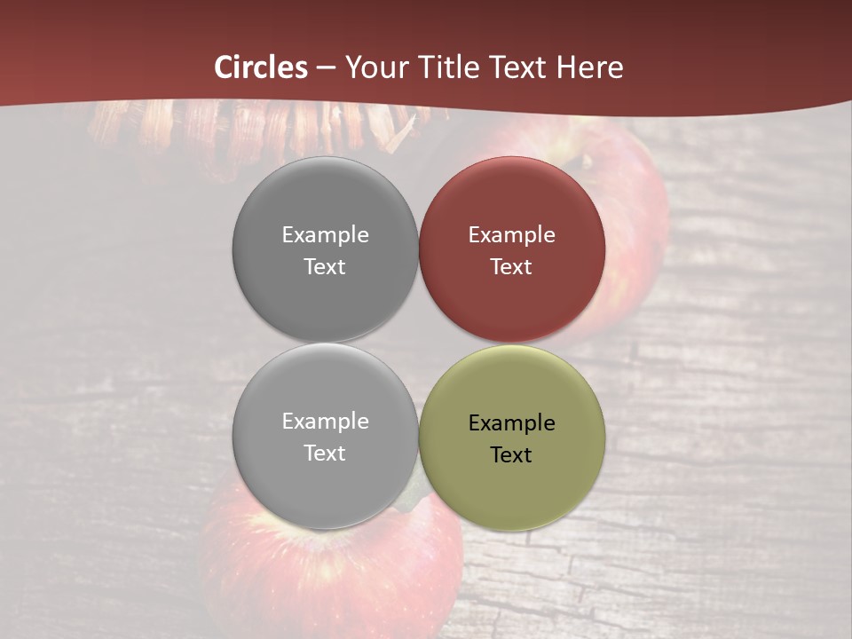 Apples Health Ripe PowerPoint Template