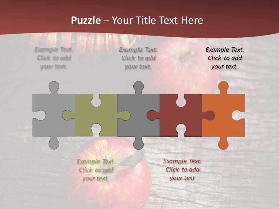 Apples Health Ripe PowerPoint Template
