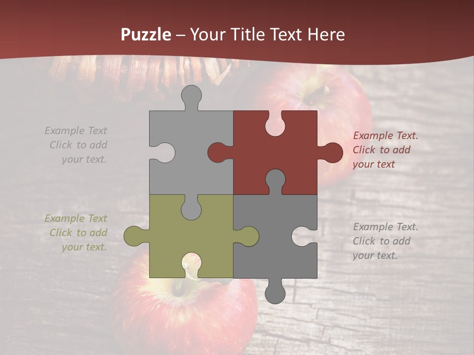Apples Health Ripe PowerPoint Template