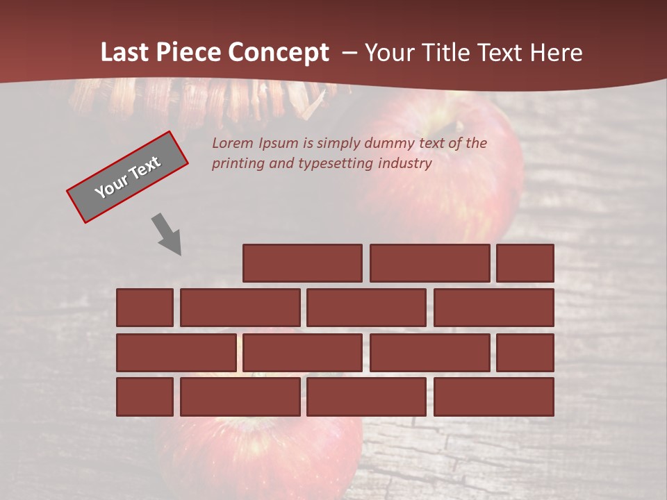 Apples Health Ripe PowerPoint Template