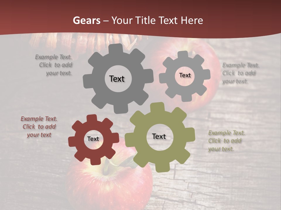 Apples Health Ripe PowerPoint Template