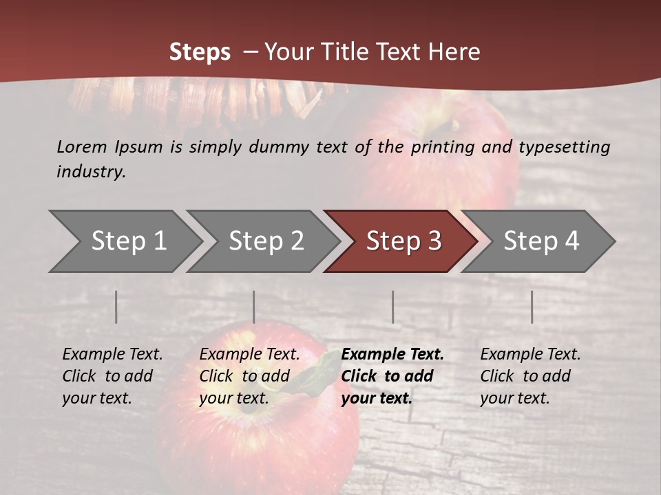 Apples Health Ripe PowerPoint Template
