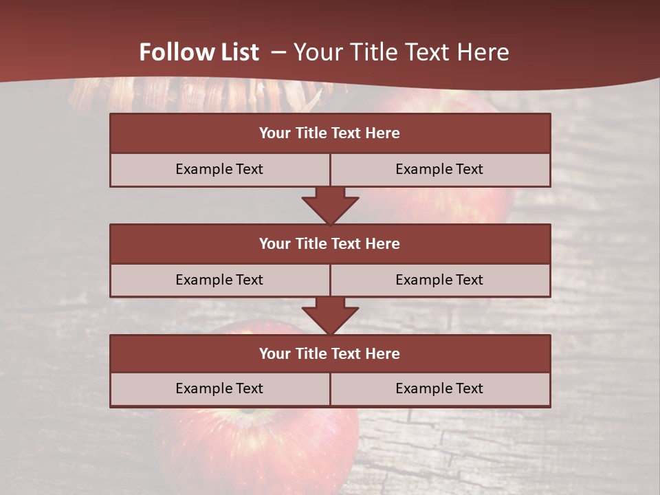Apples Health Ripe PowerPoint Template