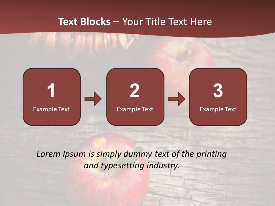 Apples Health Ripe PowerPoint Template