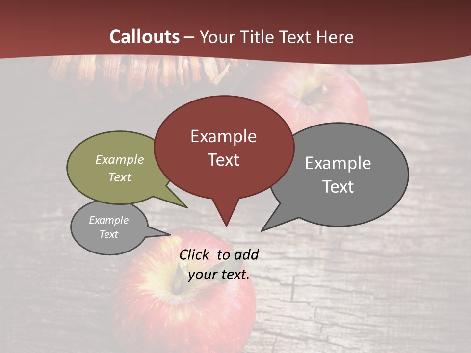 Apples Health Ripe PowerPoint Template