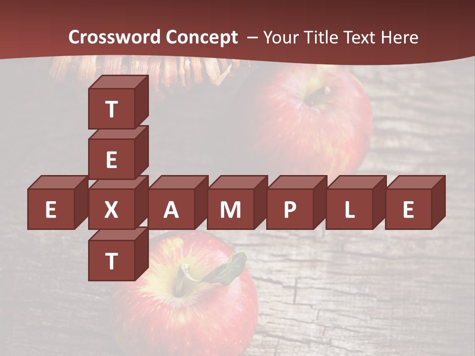 Apples Health Ripe PowerPoint Template