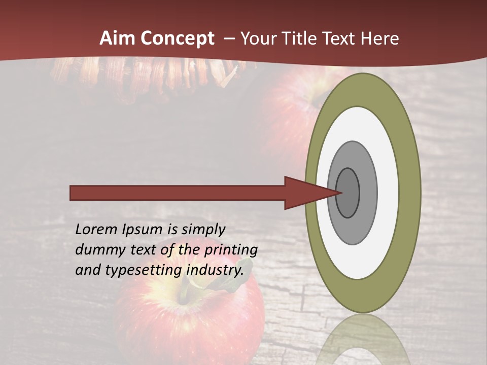 Apples Health Ripe PowerPoint Template