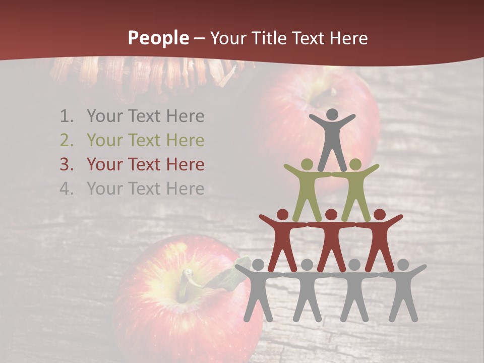 Apples Health Ripe PowerPoint Template