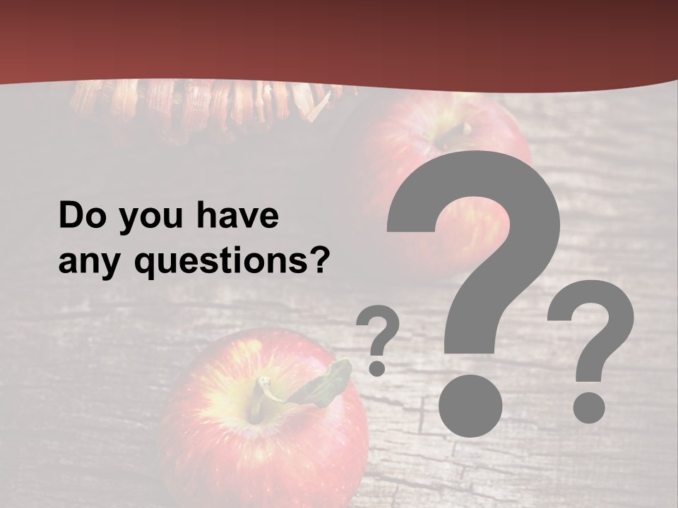 Apples Health Ripe PowerPoint Template