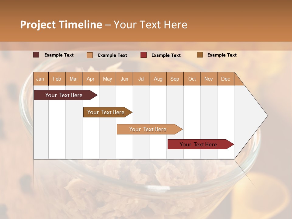 Glass Bowl Cooking Ingredient PowerPoint Template