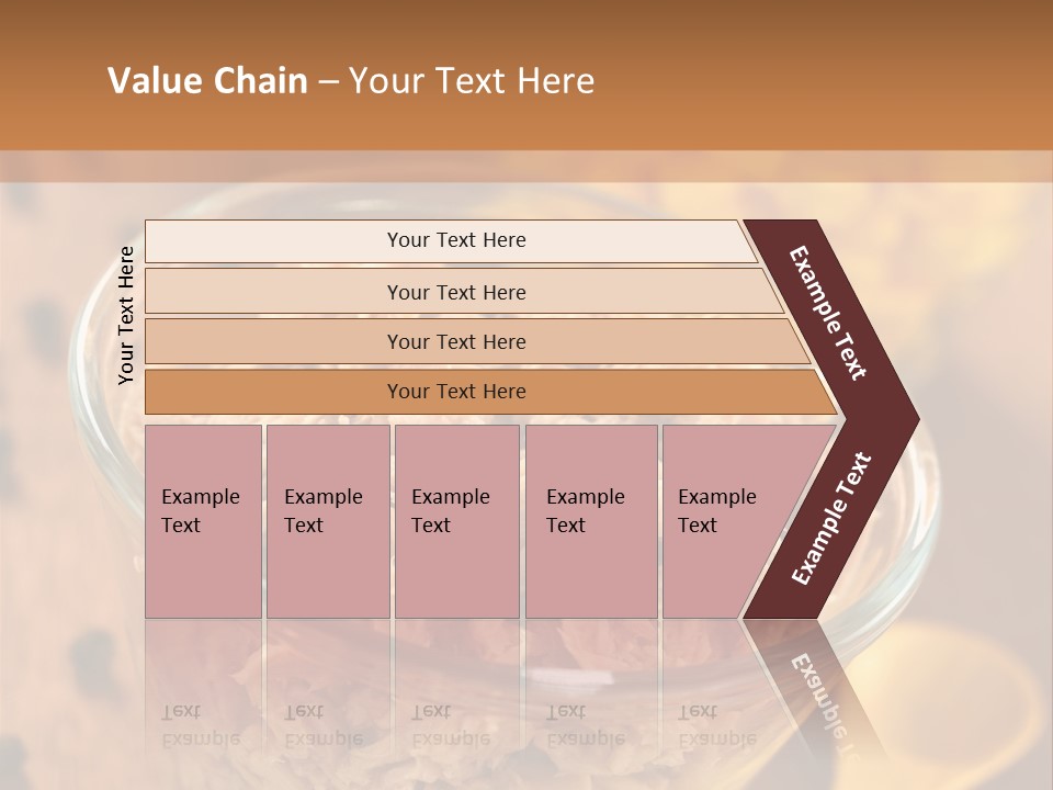 Glass Bowl Cooking Ingredient PowerPoint Template