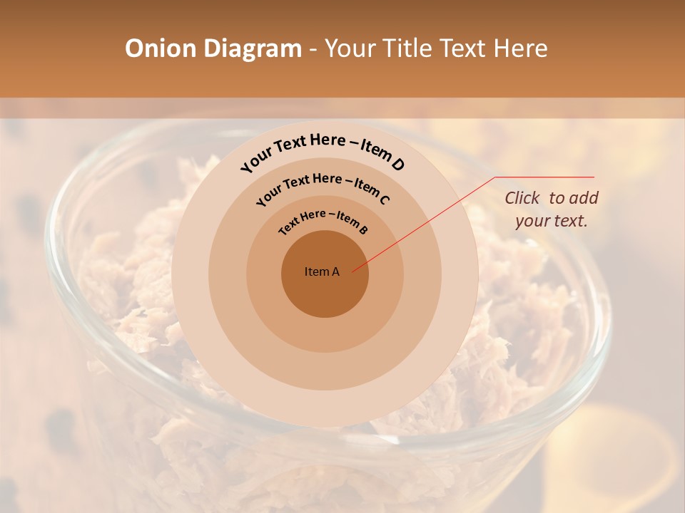 Glass Bowl Cooking Ingredient PowerPoint Template