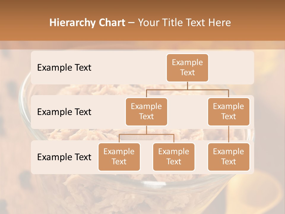Glass Bowl Cooking Ingredient PowerPoint Template