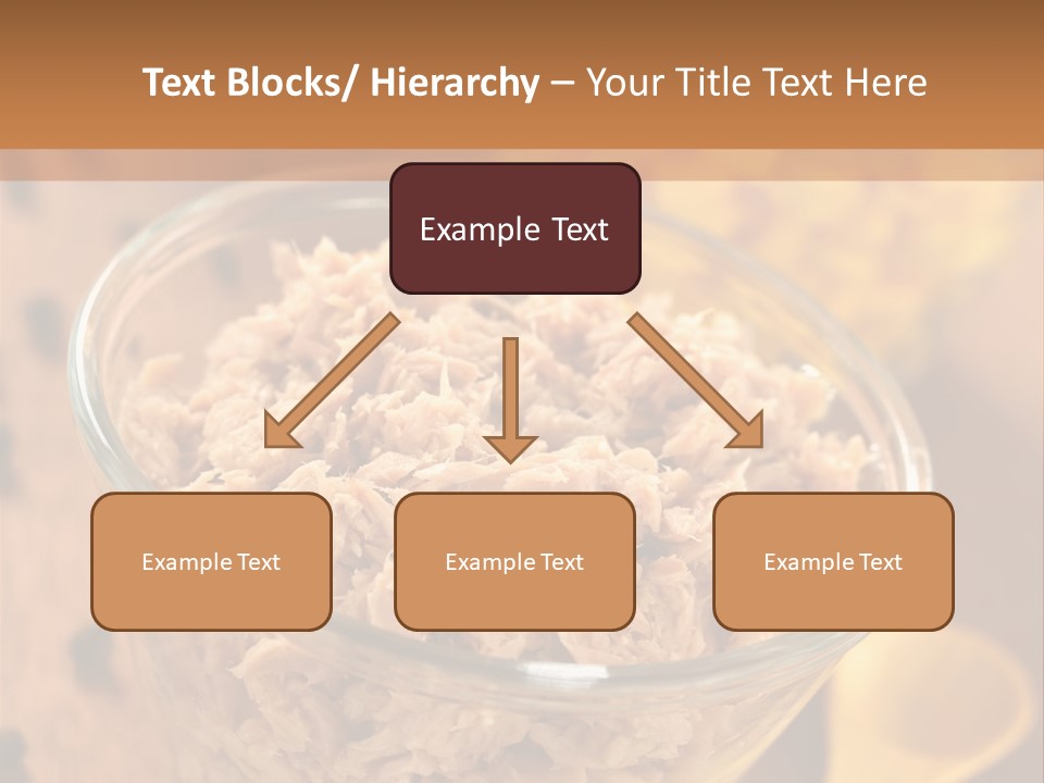 Glass Bowl Cooking Ingredient PowerPoint Template