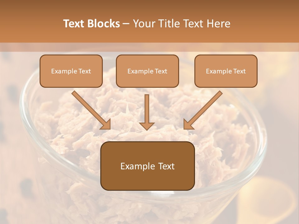 Glass Bowl Cooking Ingredient PowerPoint Template