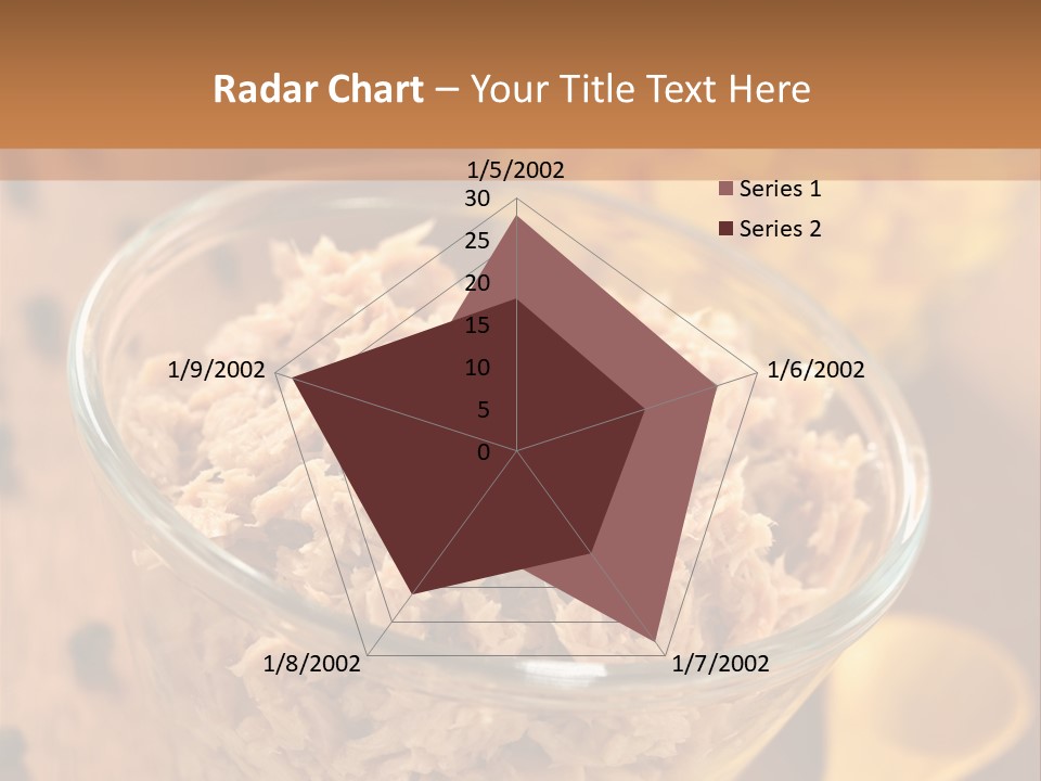 Glass Bowl Cooking Ingredient PowerPoint Template