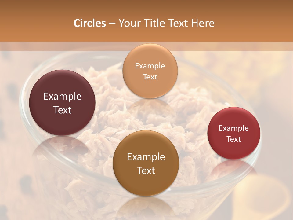 Glass Bowl Cooking Ingredient PowerPoint Template