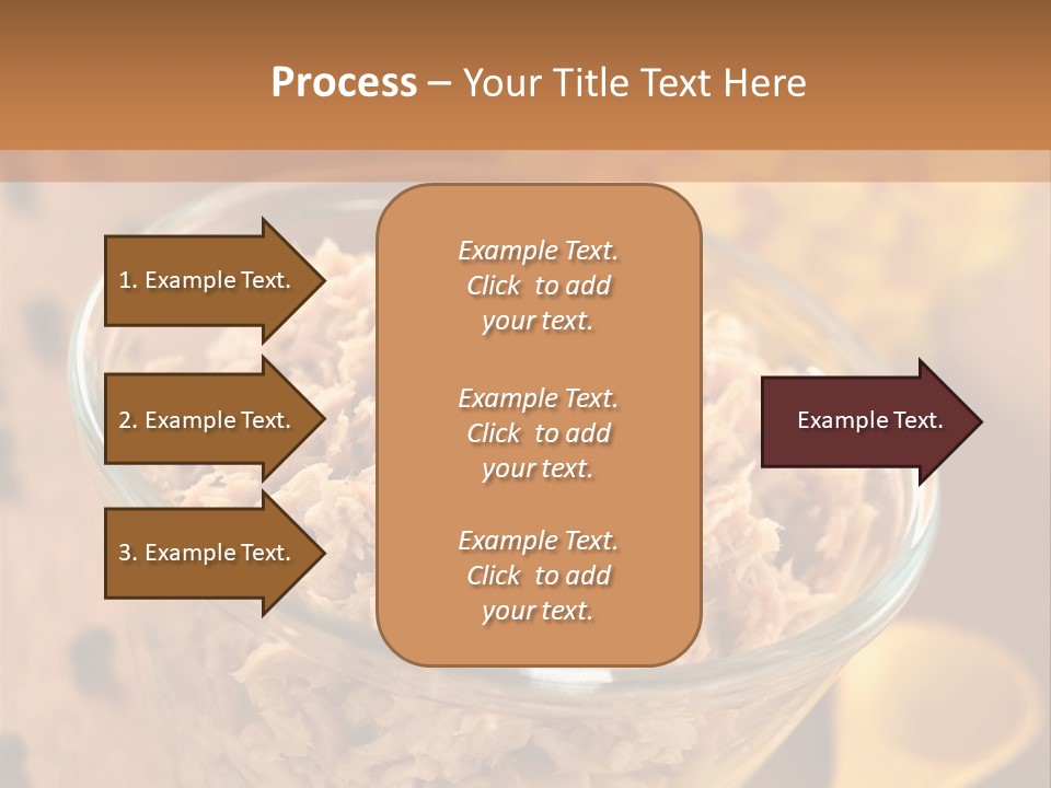 Glass Bowl Cooking Ingredient PowerPoint Template