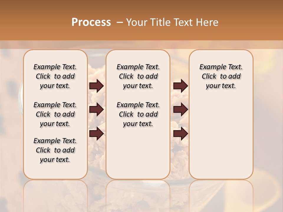 Glass Bowl Cooking Ingredient PowerPoint Template
