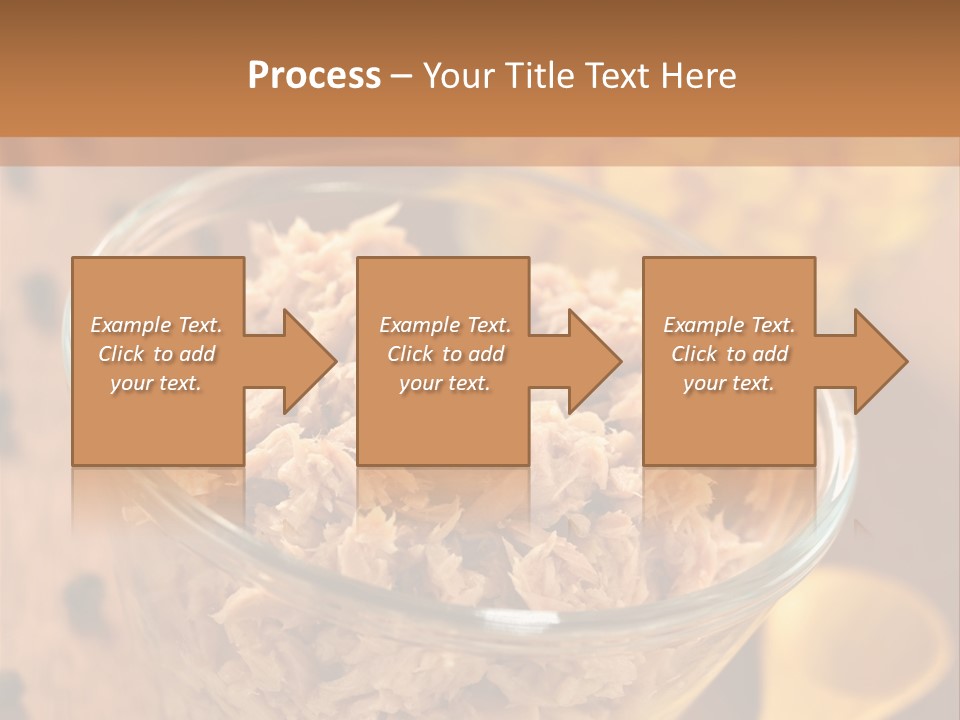Glass Bowl Cooking Ingredient PowerPoint Template