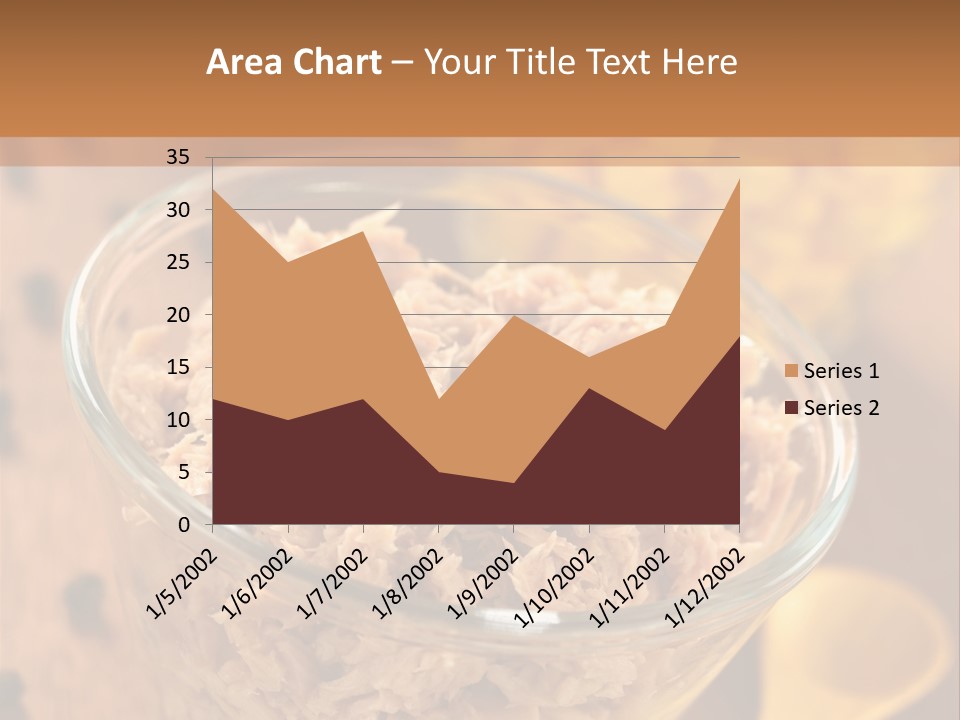 Glass Bowl Cooking Ingredient PowerPoint Template