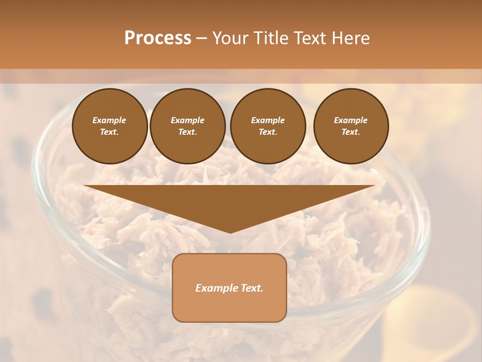 Glass Bowl Cooking Ingredient PowerPoint Template