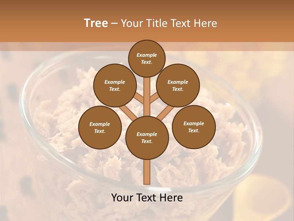 Glass Bowl Cooking Ingredient PowerPoint Template