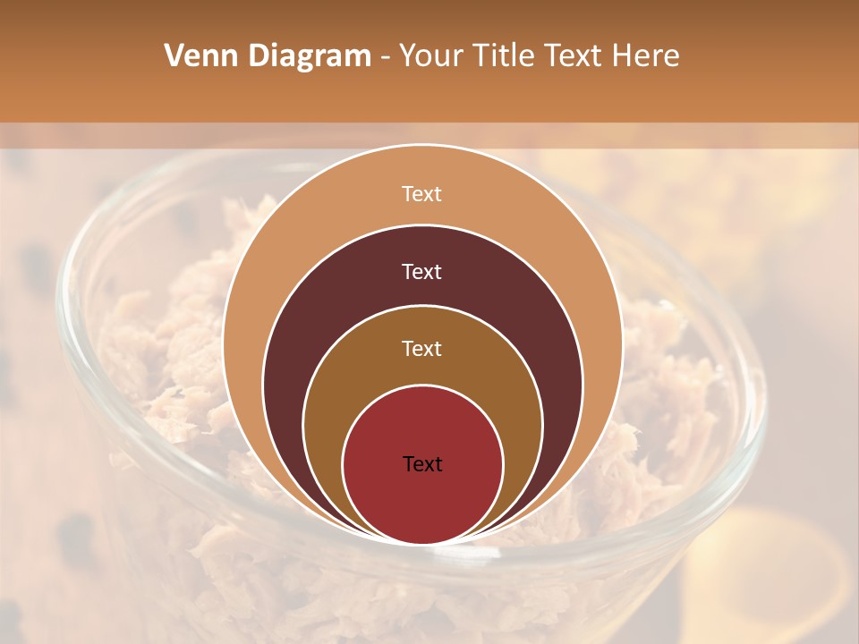 Glass Bowl Cooking Ingredient PowerPoint Template
