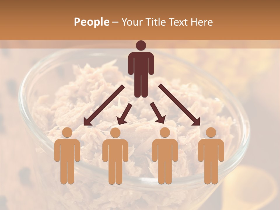 Glass Bowl Cooking Ingredient PowerPoint Template