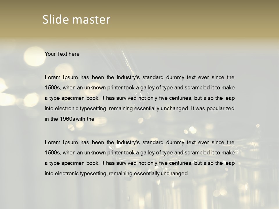 Pharmaceutical Biotechnology Technology PowerPoint Template