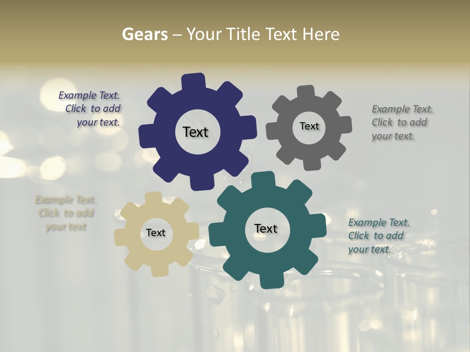 Pharmaceutical Biotechnology Technology PowerPoint Template